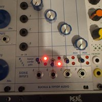 2022 - Present Tiptop Audio Buchla 292T Quad Lopass Gate Silver used