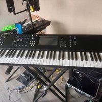 2018 - Present Yamaha MODX7 Synthesizer Black used
