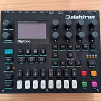 2017 - 2024 Elektron Digitone 8-Voice Digital Synthesizer Black used