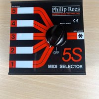 1990s Philip Rees 5S Midi Selector Black/Red used