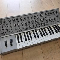 2010s Moog Subsequent 37 CV Paraphonic Analog Synth Gray