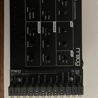 used 2020 - Present Moog Werkstatt- 1 Analog Synthesizer Kit Black