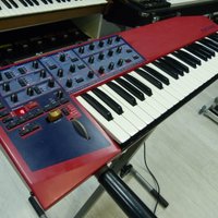 used 1995 - 1997 Nord Lead 49-Key 4-Voice Polyphonic Synthesizer Red