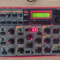 used 2002 - 2007 Nord Rack 3 Rackmount Performance Synthesizer Red ...