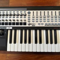 used 2008 Novation ReMOTE 25 SL MKII MIDI Controller Gray