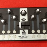 used 2008 Novation Nocturn MIDI DAW Controller Black