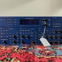 used 1998 Novation Supernova Polyphonic Rackmount Synthesizer Blue
