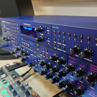 used 1998 Novation Supernova Polyphonic Rackmount Synthesizer Blue