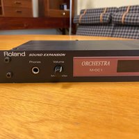 used 1995 Roland M-OC1 Orchestra Sound Expansion Rack Module Black