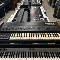 used 1978 - 1982 Roland Jupiter 4 49-Key Synthesizer Black