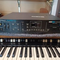 used 1984 - 1986 Roland MKS-30 Rackmount Analog Synthesizer Black