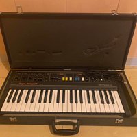used 1980s Roland RS-09 MKII 44-Key Organ / String Synthesizer Blac...