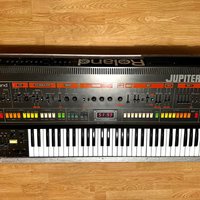 used 1981 - 1985 Roland Jupiter-8 61-Key Synthesizer Black