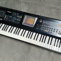 used 2003 - 2007 Roland V-Synth 61-Key Digital Synthesizer Black