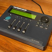 1990s Alesis Wedge Desktop Master Reverb Black