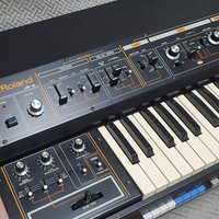 used 1978 - 1982 Roland Jupiter 4 49-Key Synthesizer Black