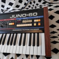 used 1982 - 1984 Roland Juno-60 61-Key Polyphonic Synthesizer Black