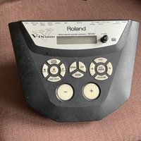 used 1990 Roland Roland Td6 Drum Module Brain With Power Cable Full...
