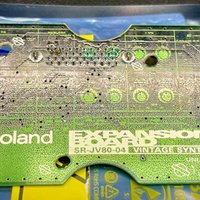 used 1990s Roland SR-JV80-04 Vintage Synth Expansion Board Green