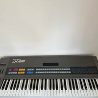used 1984 - 1986 Roland JX-8P 61-Key Polyphonic Synthesizer Black