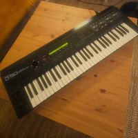 used 1987 - 1992 Roland D-50 61-Key Linear Synthesizer Black