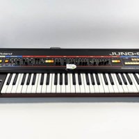 used 1982 - 1984 Roland Juno-60 61-Key Polyphonic Synthesizer Black