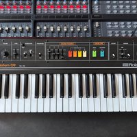 1980 - 1982 Roland SA-09 Saturn 09 44-Key Synthesizer Black