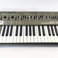 used 1982 - 1986 Roland SH-101 32-Key Monophonic Synthesizer Gray