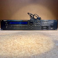 used 1994 - 2001 Roland JV-1080 64-Voice Synthesizer Module Black