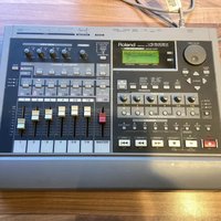 used 2000s Roland VS-840EX Digital Studio Workstation Gray