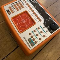 used 2000s Roland D2 Groovebox Orange