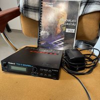 used 1992 - 1999 Roland TD-7 Drum Sound Module Black