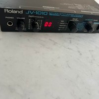 used 1999 - 2003 Roland JV-1010 64-Voice Synthesizer Module Black