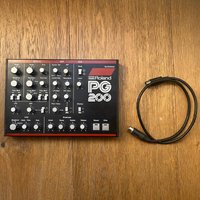 used 1983 - 1989 Roland PG-200 Synthesizer Programmer Black