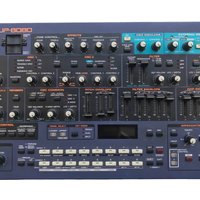 used 2001 Roland JP-8080 Synthesizer Module Blue and Black