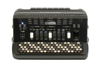Roland FR4x V-Accordion (Button Type) in Black - Image 4