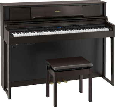 Roland LX705-DR Upright Digital Piano in Dark Rosewood