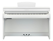 Yamaha Clavinova CLP735WH Home Piano in White - Image 3