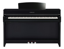 Yamaha Clavinova CLP745PE Home Piano in Polished Ebony - Image 3
