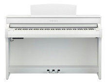 Yamaha Clavinova CLP745WH Home Piano in White - Image 3