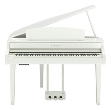 Yamaha CLP-765GP Grand Piano in Polished White - Image 3