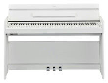 Yamaha YDPS55 Digital SMALL HOME Piano in White - Image 3