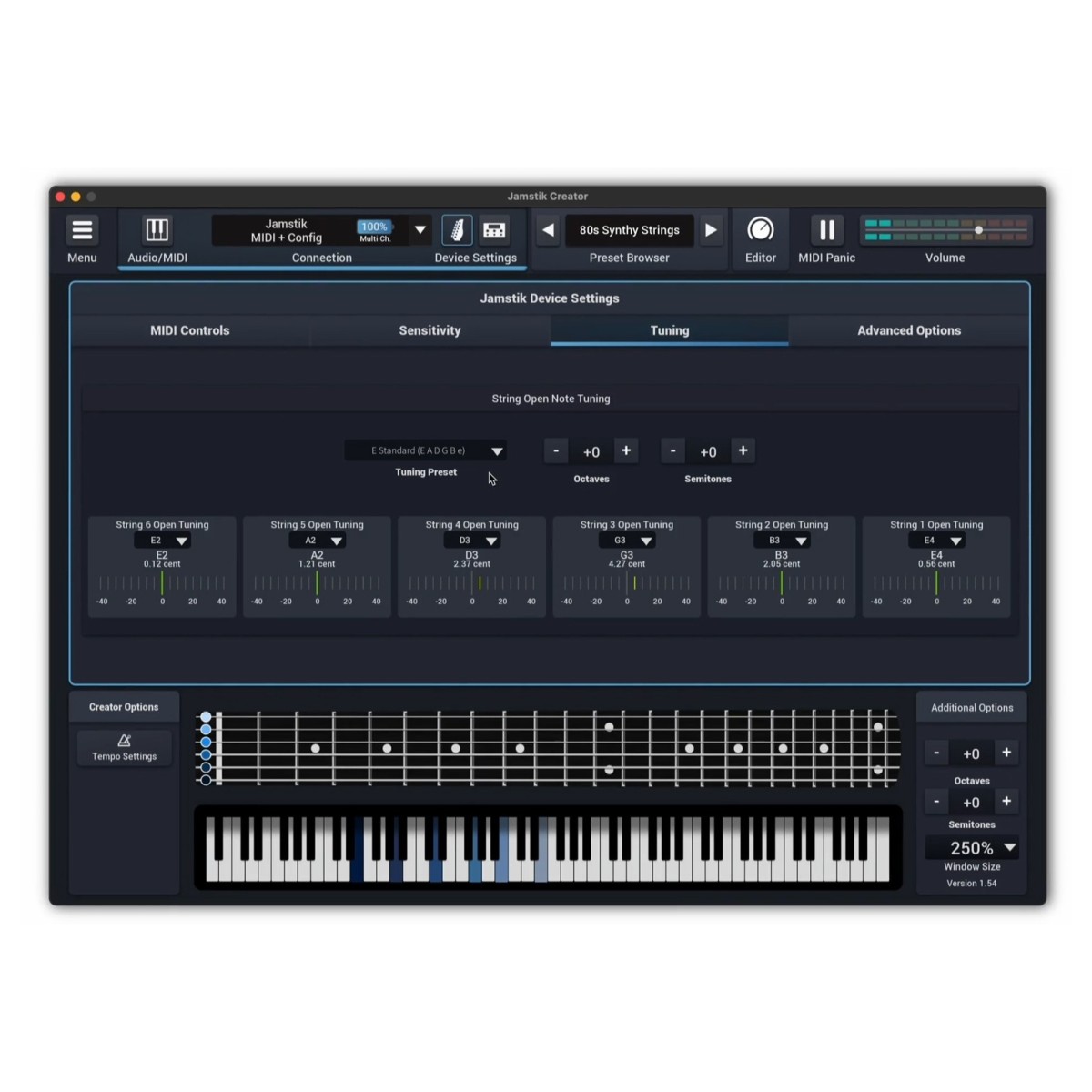 Jamstik Core MIDI Guitar Glacier White MIDI Controller - Image 3