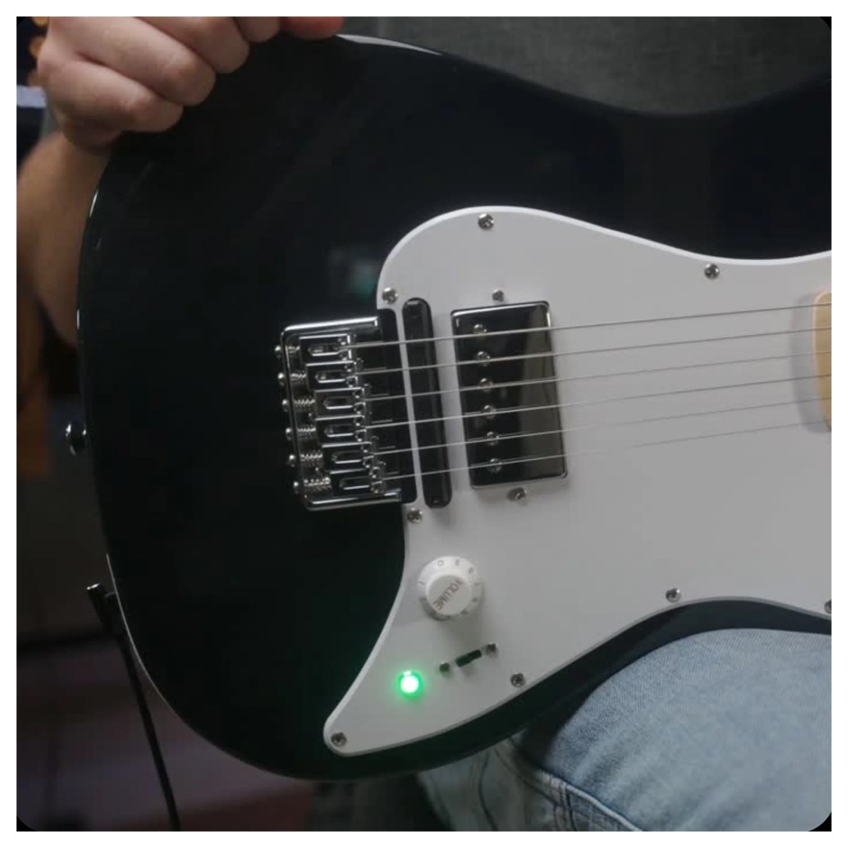 Jamstik Core MIDI Guitar Midnight Black MIDI Controller - Image 3