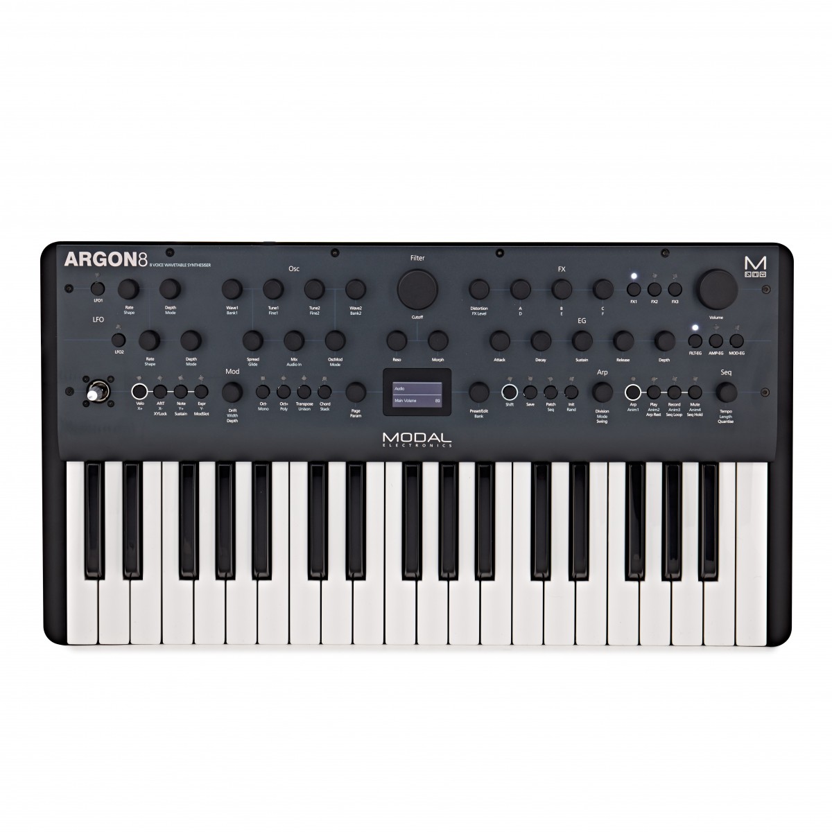 Modal Argon8 8-Voice Polyphonic Wavetable Synthesizer