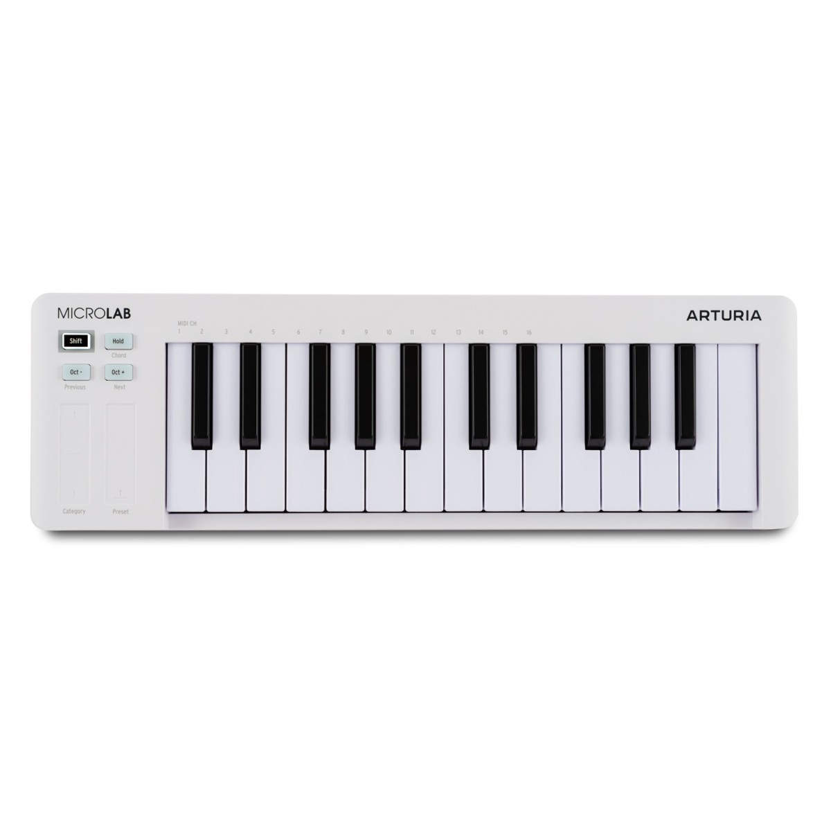 Arturia Microlab MK3 White MIDI Controller