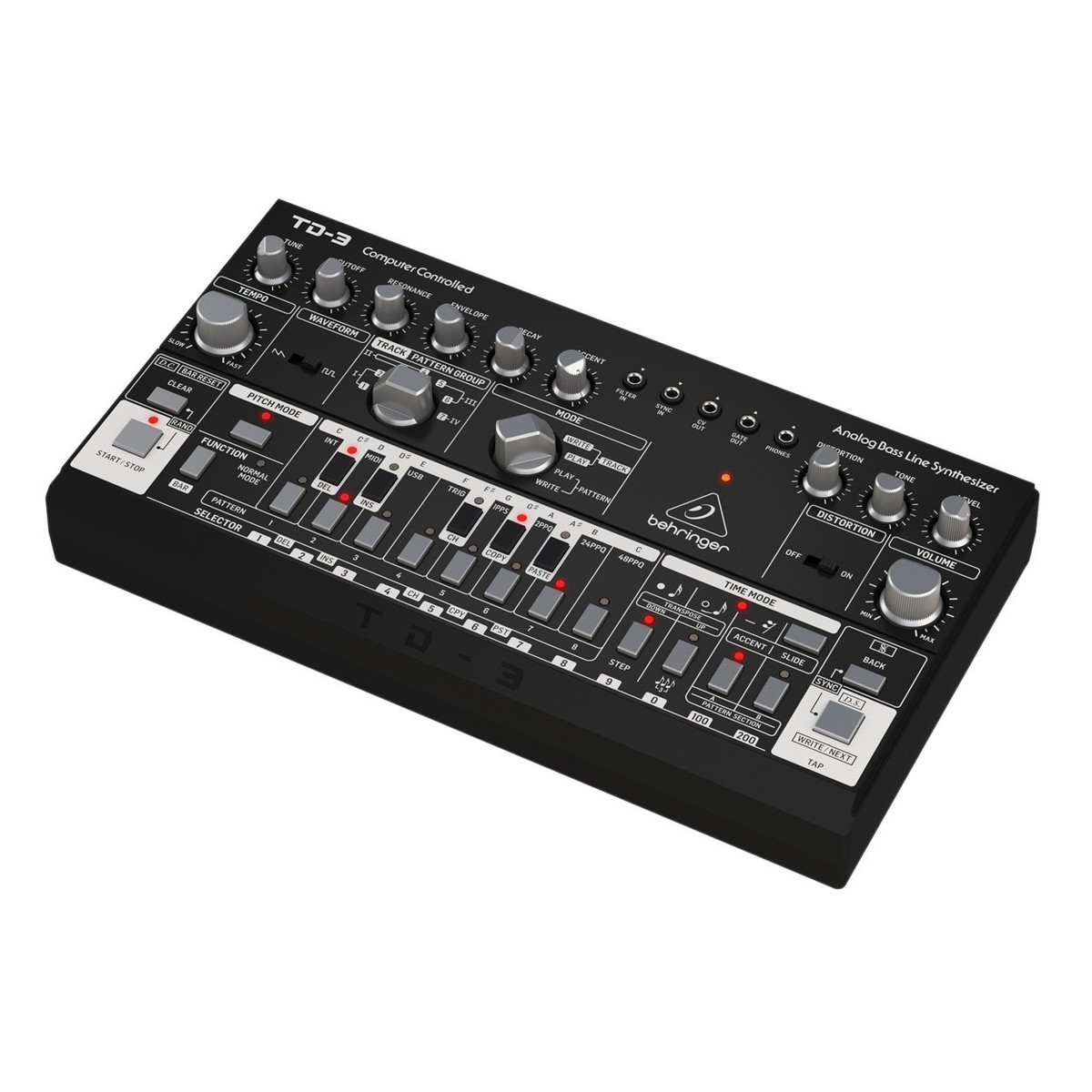 Behringer TD-3-BK Analog Bass Line Synthesizer Black - Image 3