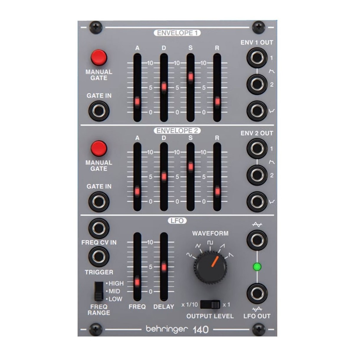 Behringer System 100 140 Dual Envelope