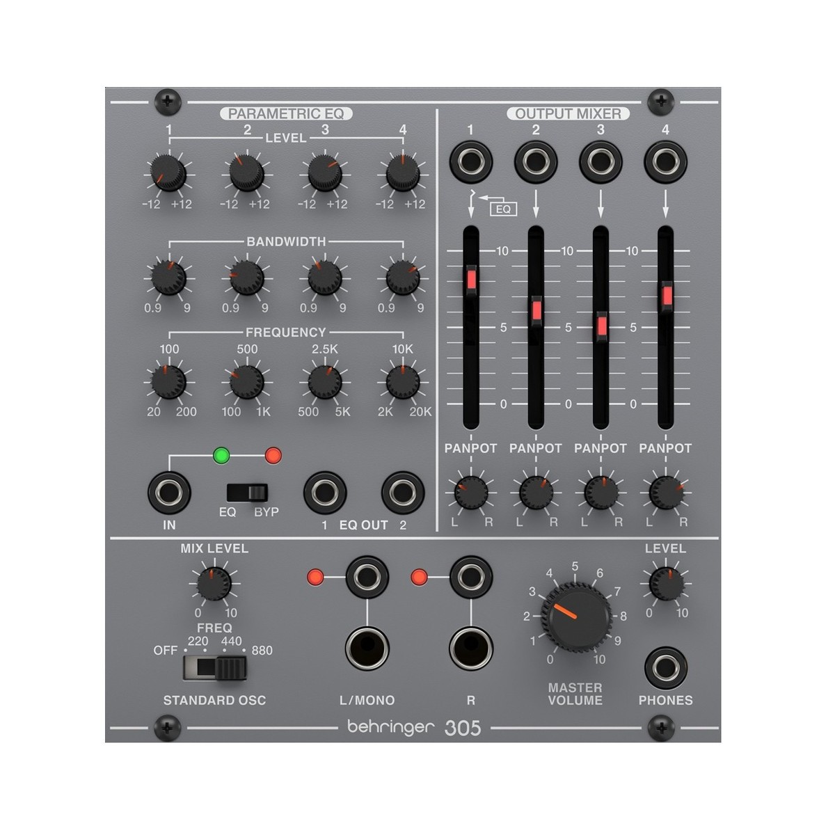 Behringer System 100 305 EQ/Mixer/Output