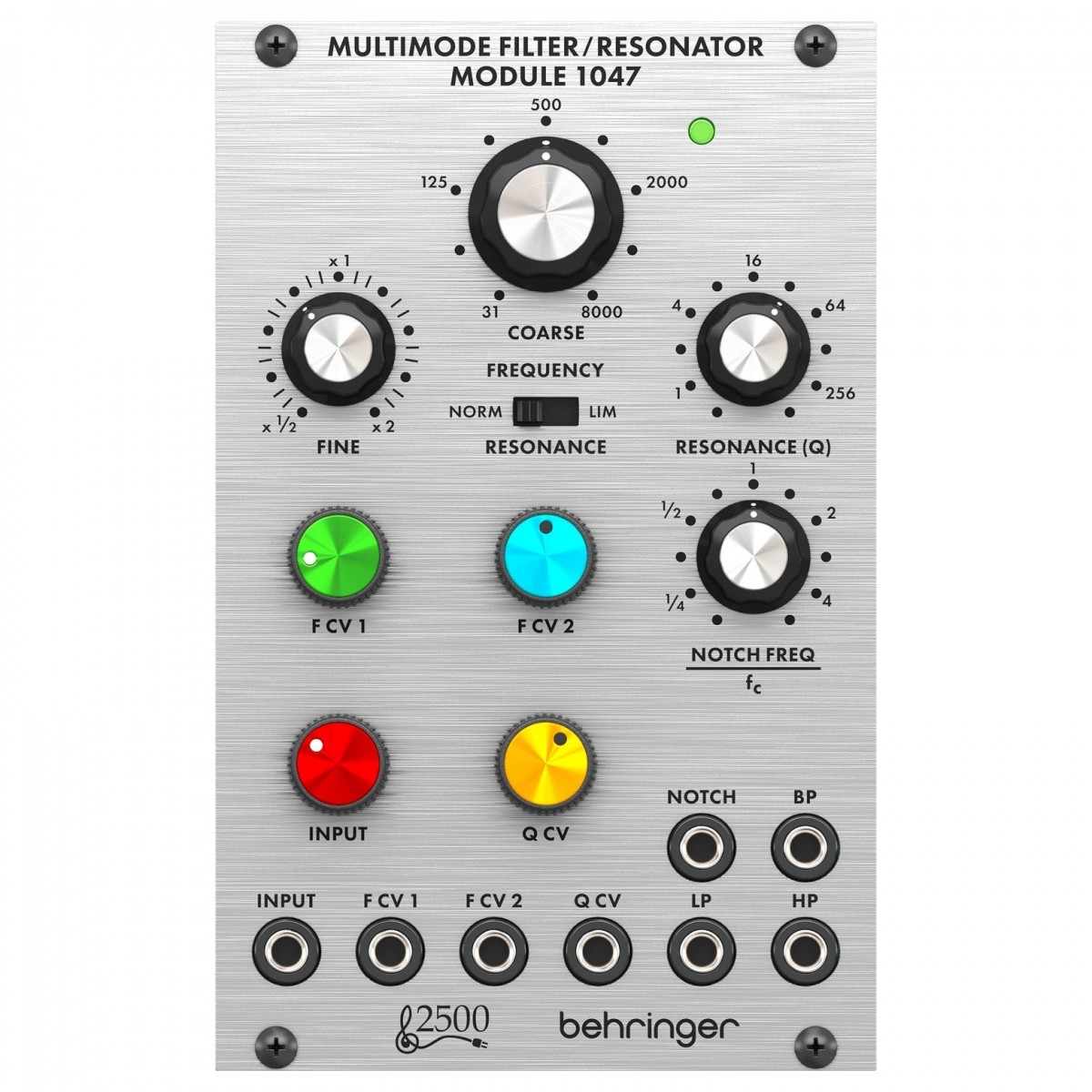 Behringer 1047 12dB State Variable Filter (16HP)